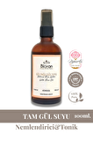 Gül Yağlı Gül Suyu Aydınlatıcı ve Gözenek Sıkılaştırıcı Sprey Tonik 100 ml
