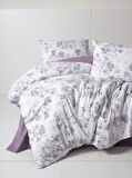 Cotton Box Flanel Nevresim Takımı Çift Kişilik Sadie Mor