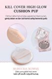 Hassas Uygulama Sağlayan Makyaj Pufu Clio Kill Cover High-Glow Cushion Puff