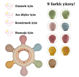 Silikon Bebek Diş Kaşıyıcı Hafif ve Rahat Kavranır