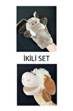 El Kuklası Fil ve Kuzu Arkadaşlar El Kuklası İkili Set