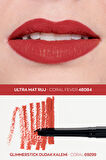 Avon Ultra Mat Ruj Coral Fever ve Glimmerstick Dudak Kalemi Coral Paketi