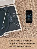 ST14012 Bluetooth ve Şarj Özellikli Pikap 33-45-78 Devir