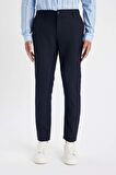 DeFacto Twill Chino Pantolon Slim Fit Dar Kesim Dar Paça Basic Düz Cepli B2091AX23AUNV64