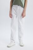 DeFacto Erkek Çocuk Straight Fit Düz Paça Basic Düz Jean Pantolon B5616A825SMWT32