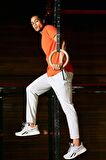 DeFactoFit Sporcu Jogger Eşofman Altı Slim Fit Dar Kesim Çift Cepli Standart Paça Dokuma B5157AX24SPGR91