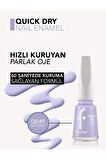 Flormar Quick Dry Hızlı Kuruyan İnce Yapılı & Parlak Bitişli Oje