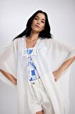 DeFacto Regular Fit Pamuklu Kimono-Fall İn Love Z0696AZ24SMER103