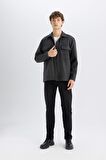 DeFacto Relax Fit Uzun Kollu Gömlek C5961AX24AUAR221