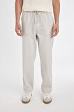 DeFacto Gabardin Pantolon Wide Straight Fit Bol Rahat Kesim Cepli Geniş Düz Paça C9159AX24AUBG766