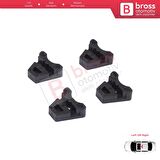 Mercedes CLA A C E Class W176 W177 W205 C207 C117 İçin 4 Adet Sunroof Kızak Tamir Braket Klipsi