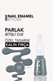 Flormar Klasik Parlak Bitişli Yüksek Pigmentli Oje - Nail Enamel- 524 Stylısh New- 8682536036412