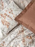 Cotton Box Tek Kişilik Nevresim Takımı Lamina Tarçın