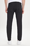 Slim Fit Dar Kesim 5 Cep Armürlü Esnek Pantolon