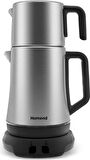 Homend Royaltea Elegant 1775H Konuşan Çay Makinesi Inox Siyah