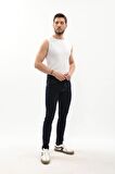 Erkek Koyu Lacivert Slim Jean Pantolon