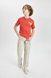 DeFacto Erkek Çocuk Jogger Düz Paça Gabardin Pantolon B5924A824SPBG732