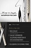 Suya Dayanıklı, İnce Uçlu Eyeliner Clio Sharp So Simple Waterproof Pen Liner (02 Brown)