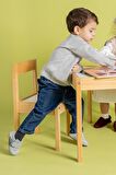 ⁠Smart Walker First Prime Super Mat Havalı Gri Barefoot İlk Adım Bebek Ayakkabı