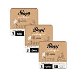 Sleepy Ecologic Premium Plus Hijyenik Ped Mega Fırsat Paketi Gece 108 Adet