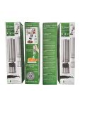 4 LÜ SET KİWİ KSPG 4806 PİLLİ-LED IŞIKLI OTOMATİK TUZ-KARABİBER DEĞİRMENİ 4 LÜ SET