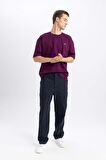 DeFacto Gabardin Pantolon Baggy Fit Bol Rahat Kesim Cepli Düz Paça B4762AX24SPNV239
