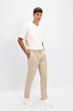 DeFacto Chino Kanvas Pantolon Tapered Fit Normal Kesim Cepli C9443AX24AUBG748