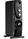 Dijitsu 2700W 11 Dilim Yağlı Radyatör Siyah