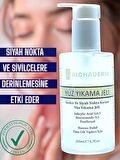  Richaderm Siyah Nokta Karşıtı Yüz Yıkama Jeli - Gözenek Arındırıcı, Yağ Dengeleyici, 200 ml
