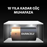 Duracell Alkalin C Orta Boy Pil 2'li Paket (LR14 / MN1400)