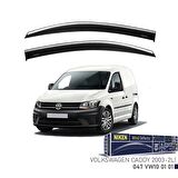 Volkswagen Caddy Niken Kromlu Cam Rüzgarlığı 2li 2003 2019