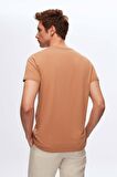 Ds Damat Regular Fit Vizon %100 Pamuk T-Shirt 4HC141996754M