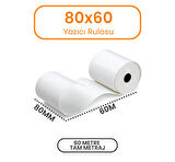 80*60 Termal Rulo Adisyon Yazarkasa Rulosu 10'lu Paket