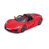 Burago Porsche 918 Spyder Model Araba 1/24 Ölçekli Model Kırmızı