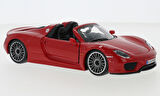 Burago Porsche 918 Spyder Model Araba 1/24 Ölçekli Model Kırmızı