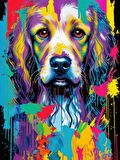 Renkli Baskılı Sayılarla Boyama Hobi Seti (Çerçeveli) 40x50 cm: Renkli Kaplan