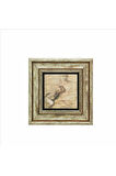 Eskiz çizim (Leonardo Da Vinci) Baskılı Taş Tablo 20x20