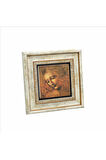 Kadın Başı Eskizi (Leonardo Da Vinci, 1508) Baskılı Taş Tablo 20x20