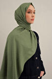 Yeşil Link Desen Bambu Cotton Şal  48