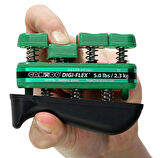 Libor CanDo® Digi-Flex® Hand Exerciser - Green, Medium - Finger (5.0 lb) / hand (16.0 lb)10-0742