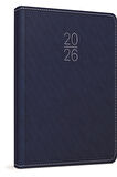 2026 100-ETK İplik Dikişli-Deri Sert Kapak 14x20 Günlük Ajanda 336 SAYFA(İNGİLİZCE-ALMANCA-RUSÇA)