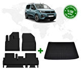 Opel Combo 4D Havuzlu Paspas Ve Bagaj Havuzu 2024 Model Ve Sonrası 