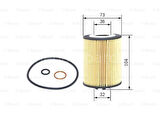 BMW 645 Ci (01.2004 - 09.2005) BOSCH Filtre Seti filitre