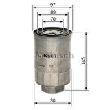 NISSAN Almera 2.2 Diesel Turbo Hatchback (02.2003 - 11.2006) BOSCH Filtre Seti filitre