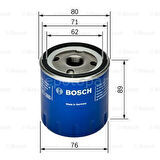 PEUGEOT 306 1.6i (05.1997 - 10.2003) BOSCH Filtre Seti filitre