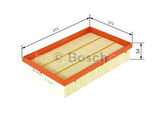 FIAT Stilo 1.9 JTD 8V (10.2001 - 12.2003) BOSCH Filtre Seti filitre