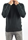 ET 3435 TWİSTER BİSİKLET YAKA KAZAK/HAKİ/M