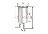 VOLVO S80 2 II T6 AWD (01.2007 - 07.2010) BOSCH Filtre Seti filitre