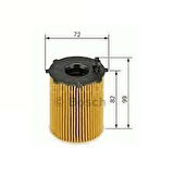 CITROEN C4 1.6 HDi (04.2010 - 01.2018) BOSCH Filtre Seti filitre