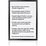 1000 Parça Puzzle Çerçevesi Siyah 